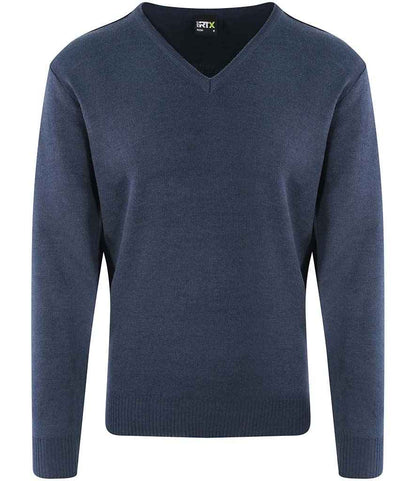 PRO RTX - Pro Acrylic V Neck Sweater - RX200 BLK S