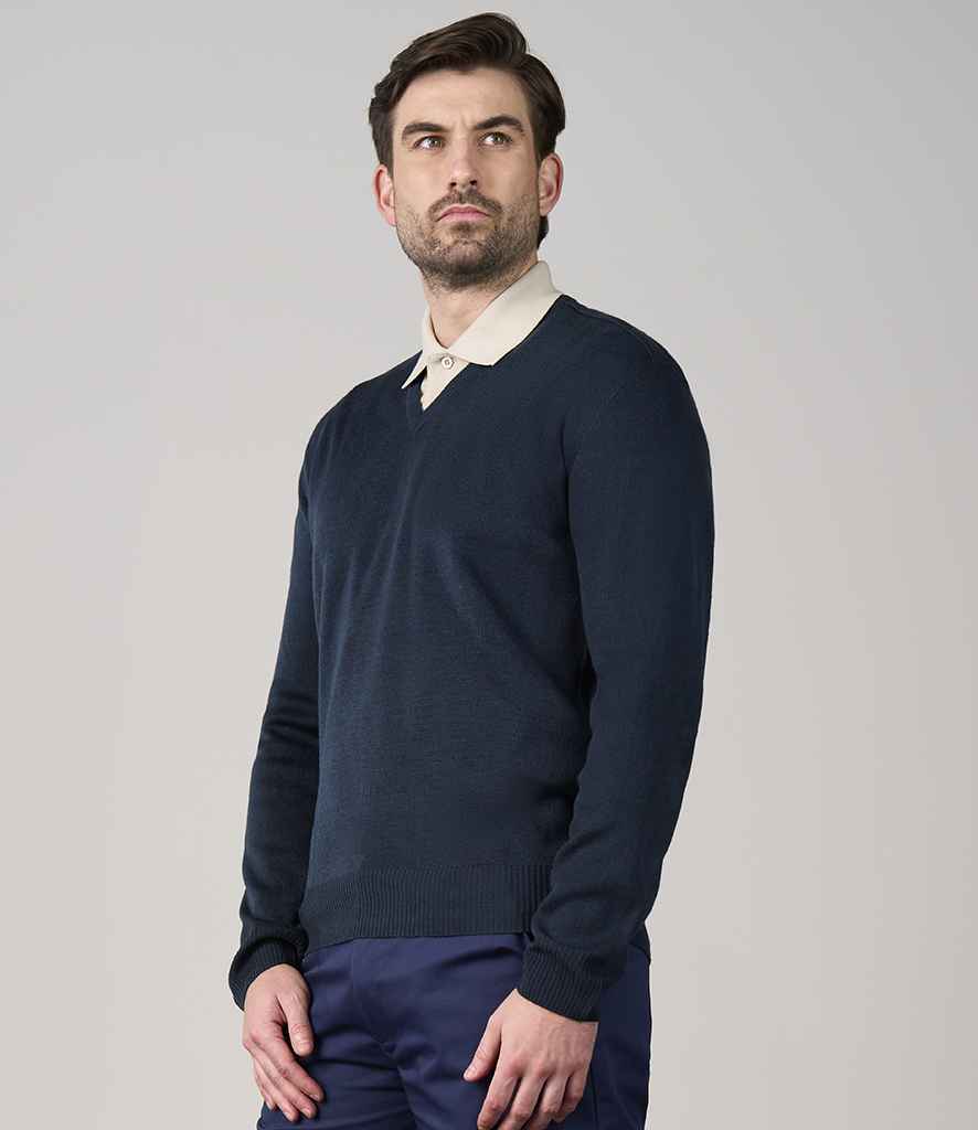 PRO RTX - Pro Acrylic V Neck Sweater - RX200 NAV S