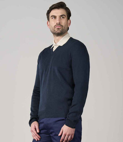 PRO RTX - Pro Acrylic V Neck Sweater - RX200 NAV S