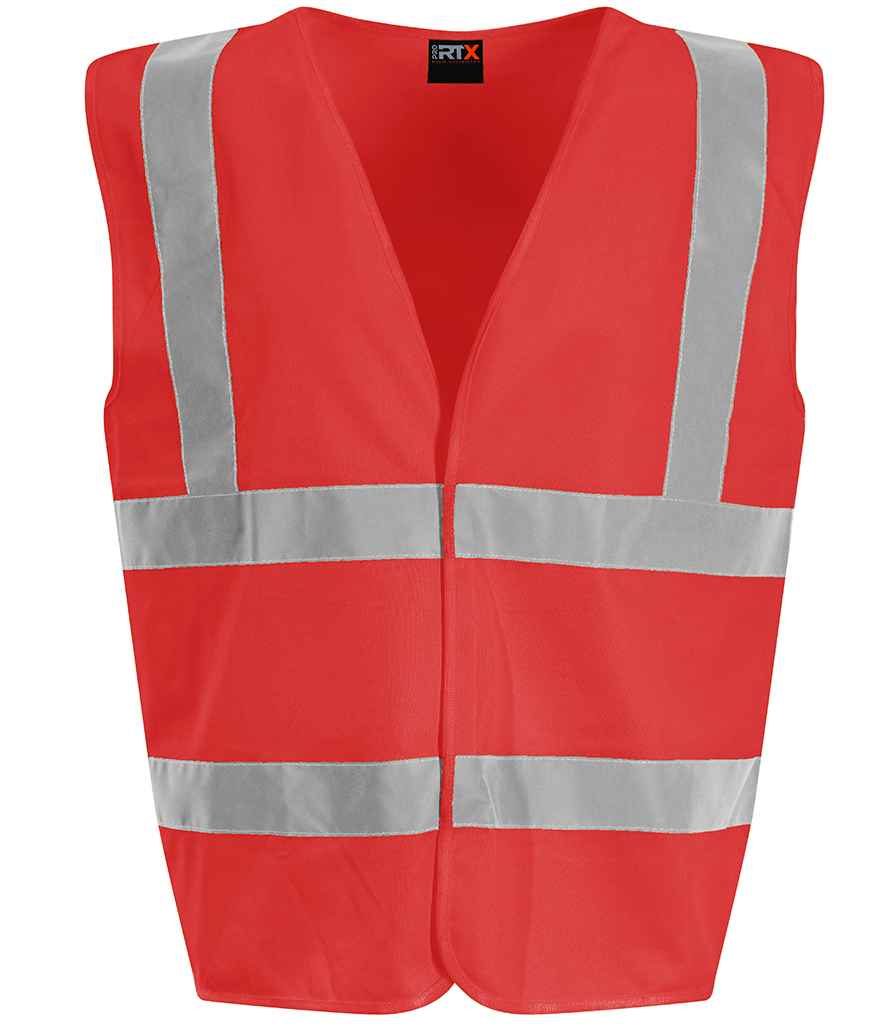 Pro RTX - High Visibility Kids Waistcoat - RX700B RED S