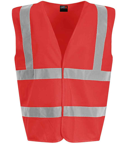Pro RTX - High Visibility Kids Waistcoat - RX700B RED S