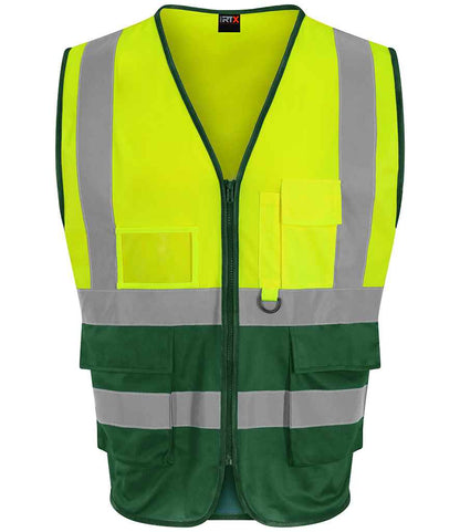 Pro RTX - High Visibility Executive Waistcoat - RX705 Y/PCG S