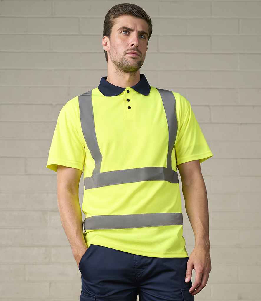 Pro RTX - High Visibility Polo Shirt - RX710 YL/NV S