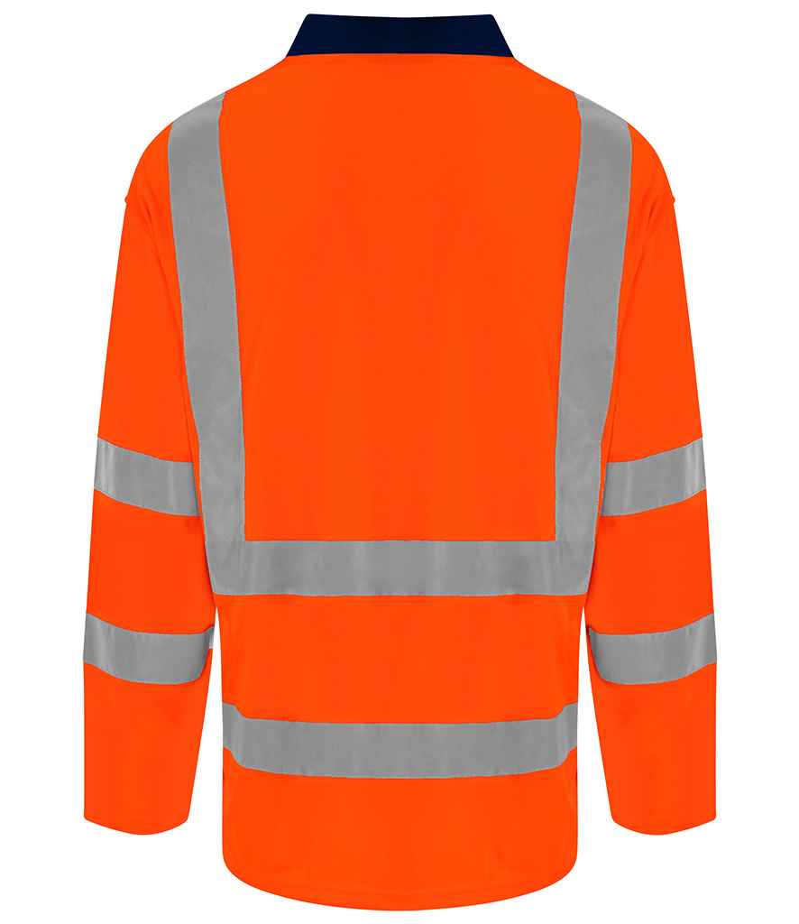Pro RTX - High Visibility Long Sleeve Polo Shirt