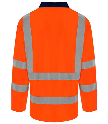 Pro RTX - High Visibility Long Sleeve Polo Shirt - Pierre Francis