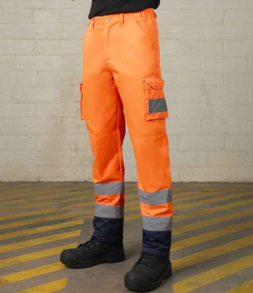 Pro RTX - High Visibility Cargo Trousers - RX760 ORA S/R