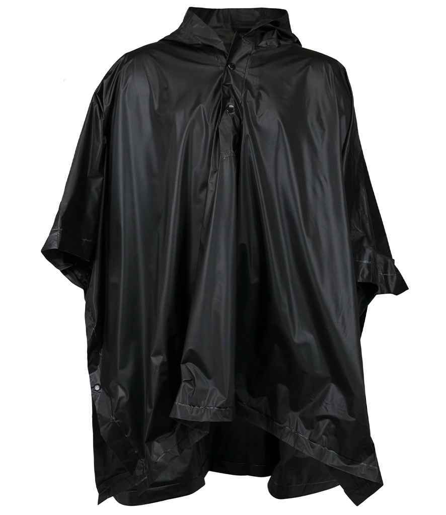 Splashmacs - Rain Poncho - SC10 BLK ONE
