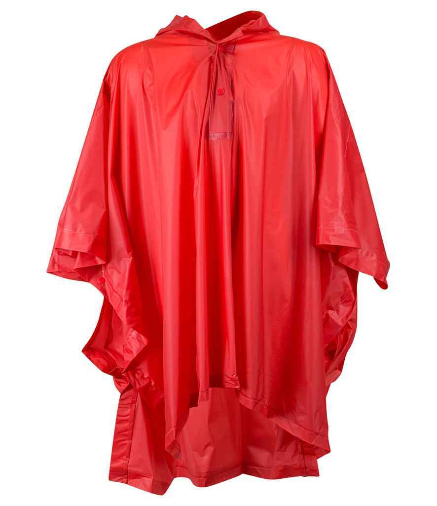 Splashmacs - Rain Poncho - SC10 RED ONE