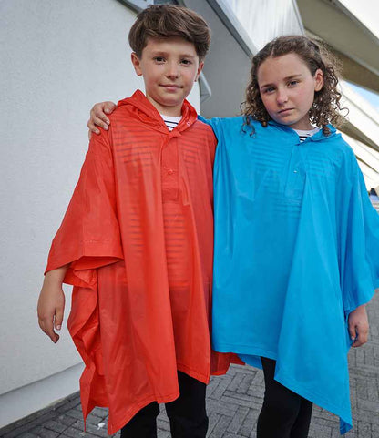 Splashmacs - Kids Rain Poncho - SC19 RED ONE