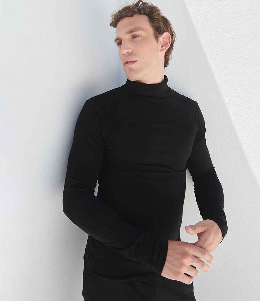 SF - Men Feel Good Stretch Roll Neck Top - Pierre Francis