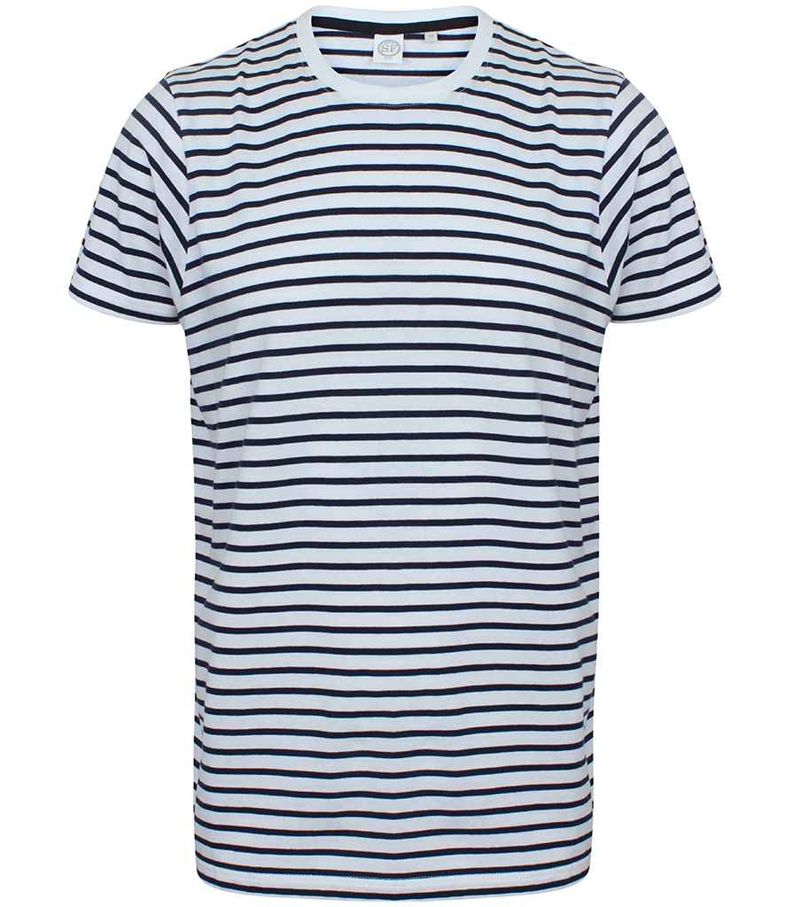 SF Clothing Unisex Striped T-Shirt - SF202 WH/OX XXS