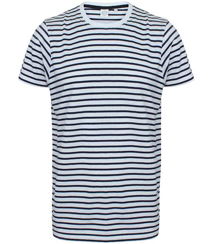 SF Clothing Unisex Striped T-Shirt - SF202 WH/OX XXS