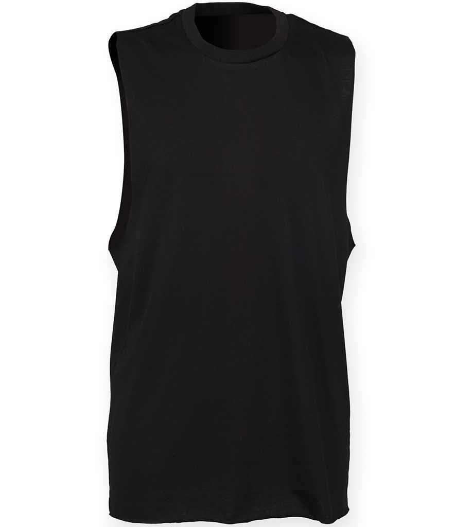 SF - Men High Neck Vest - SF232 BLK XS