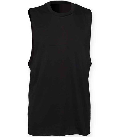 SF - Men High Neck Vest - SF232 BLK XS