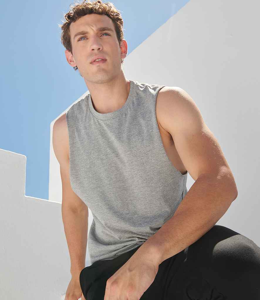 SF - Men High Neck Vest - SF232 HEA XS