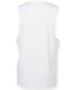 SF - Men High Neck Vest - White (Back)