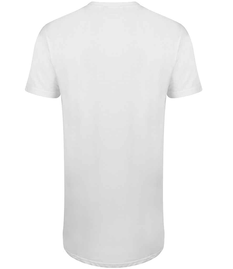 SF - Men Longline Dipped Hem T-Shirt
