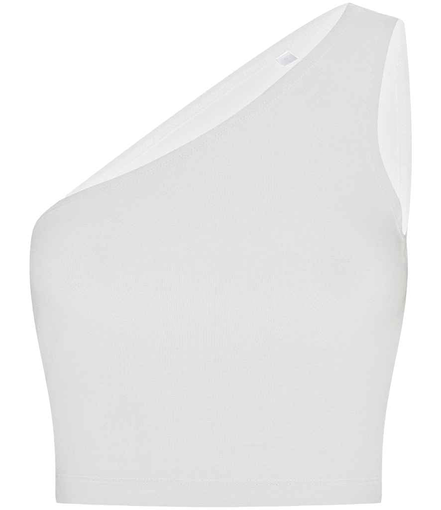 SF Clothing Ladies One Shoulder Top - SK116 BLK XS