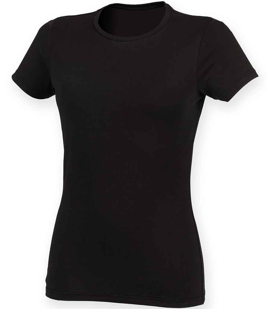 SF Clothing - Ladies Feel Good Stretch T-Shirt - SK121 WHI XS