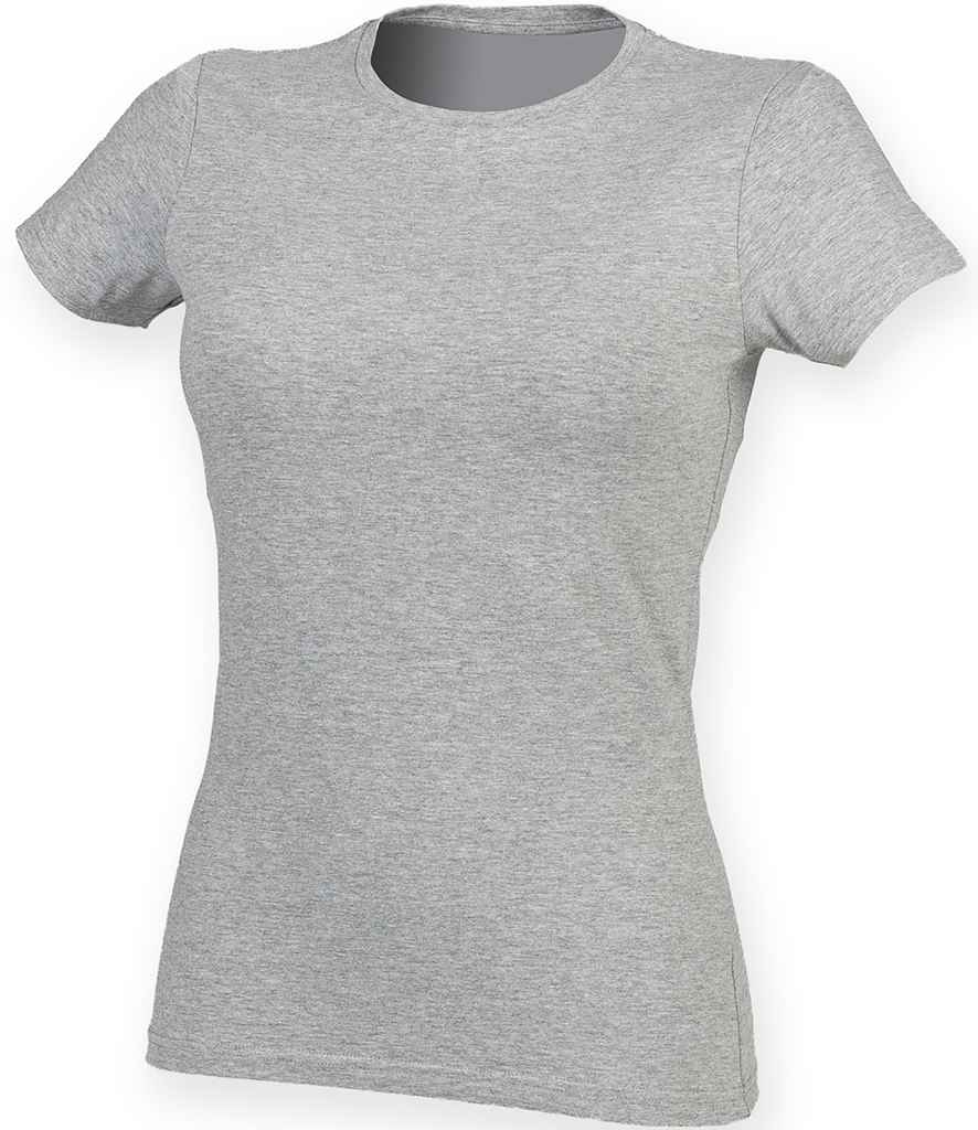 SF Clothing - Ladies Feel Good Stretch T-Shirt - SK121 HEA XS
