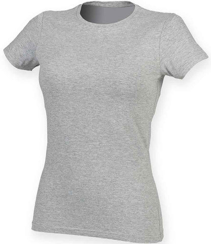 SF Clothing - Ladies Feel Good Stretch T-Shirt - SK121 HEA XS