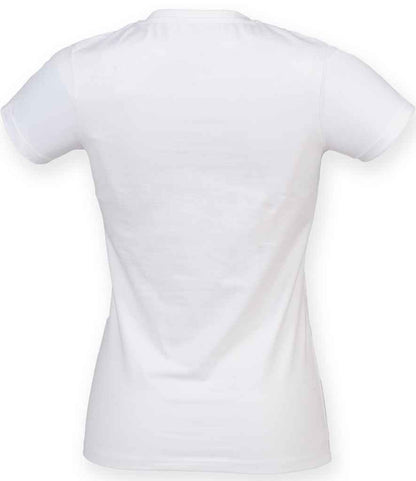 SF Clothing - Ladies Feel Good Stretch V Neck T-Shirt - Pierre Francis