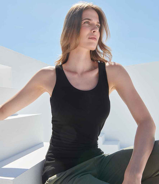 SF Clothing - Ladies Feel Good Stretch Vest - SK123 BLK S