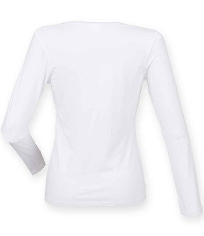 SF Clothing - Ladies Feel Good Long Sleeve Stretch T-Shirt - Pierre Francis