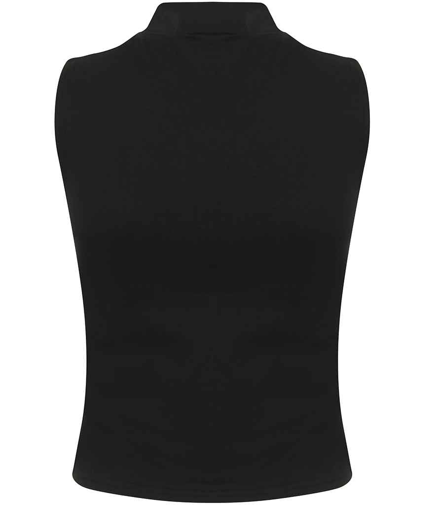 SF - Ladies High Neck Crop Vest - Pierre Francis