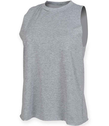 SF Clothing Ladies High Neck Vest - SK232 HEA XS