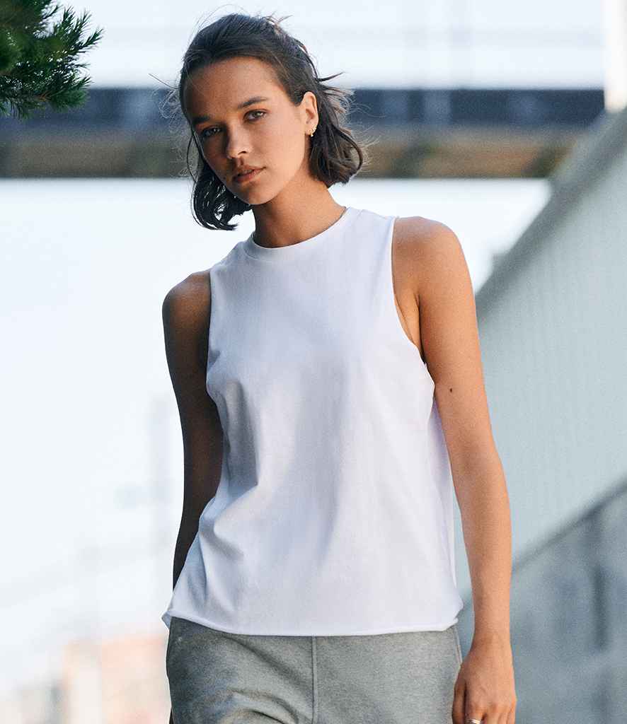 SF Clothing Ladies High Neck Vest - SK232 WHI XS