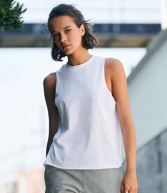 SF Clothing Ladies High Neck Vest - SK232 WHI XS