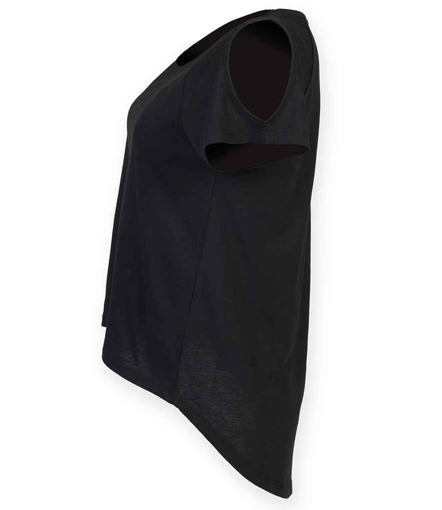 SF Clothing - Ladies Drop Tail T-Shirt - Pierre Francis