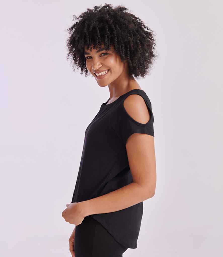 SF Clothing - Ladies Drop Tail T-Shirt - Pierre Francis