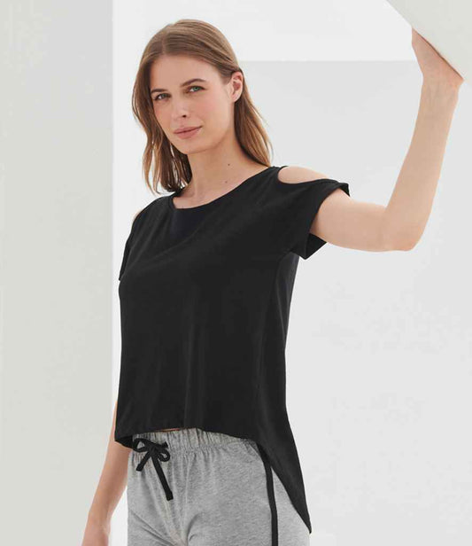 SF Clothing - Ladies Drop Tail T-Shirt - Pierre Francis