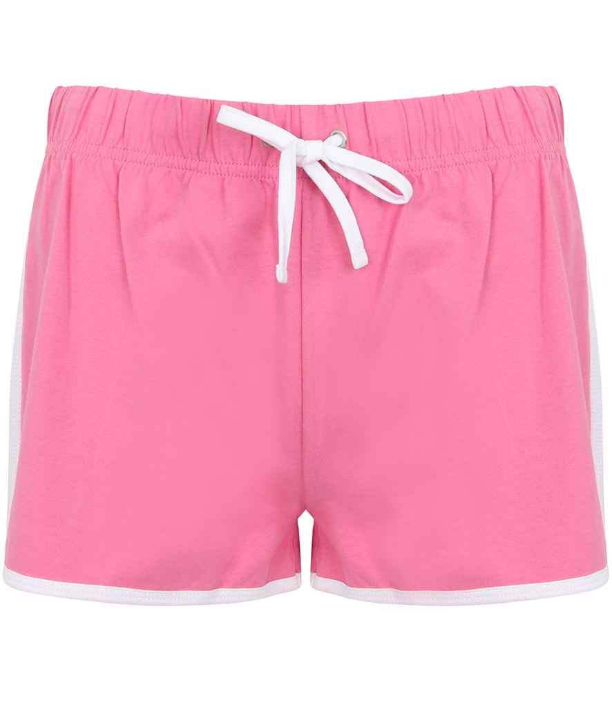 SF Clothing - Ladies Retro Shorts - SK69 BP/WH XS