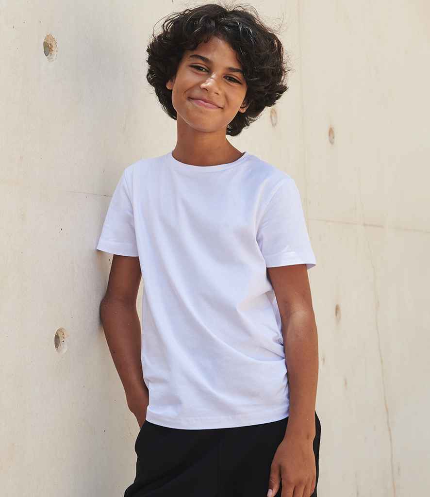 SF Clothing - Kids Feel Good Stretch T-Shirt - SM121 WHI 3-4