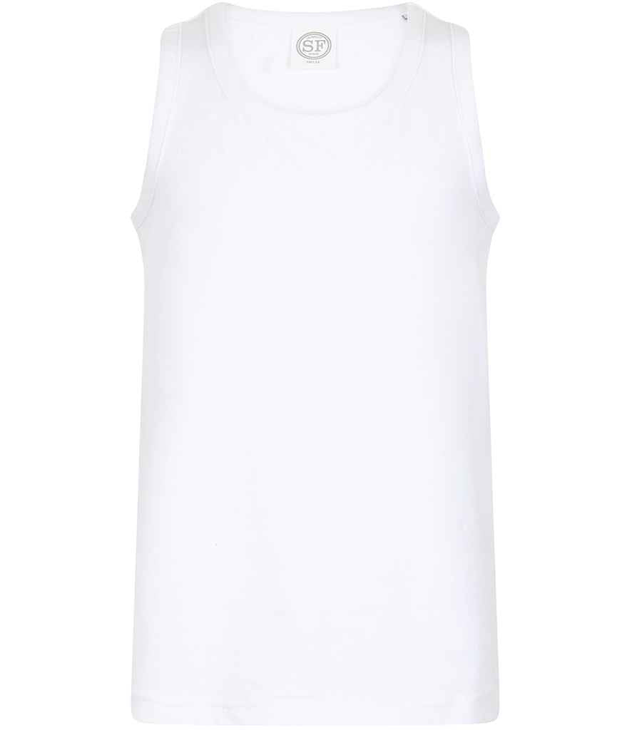 SF Minni - Kids Feel Good Stretch Vest - SM123 WHI 5-6