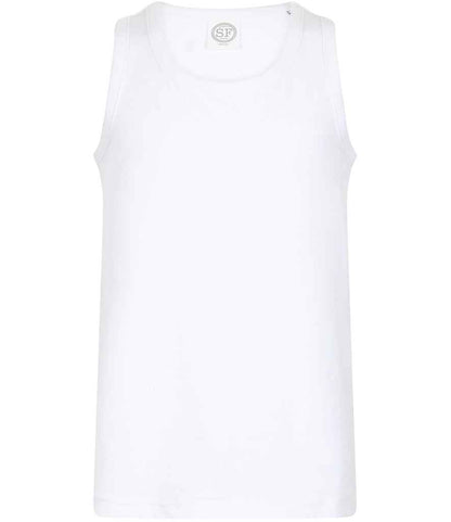 SF Minni - Kids Feel Good Stretch Vest - SM123 WHI 5-6