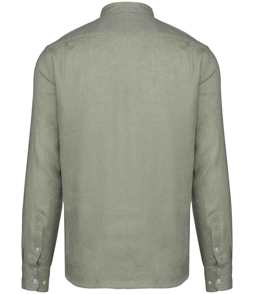 Spasso - Long Sleeve Linen Shirt - Pierre Francis