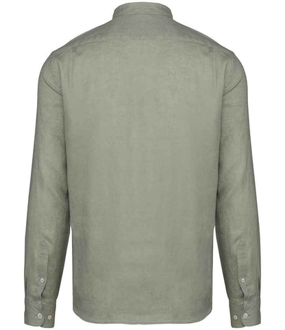 Spasso - Long Sleeve Linen Shirt - Pierre Francis