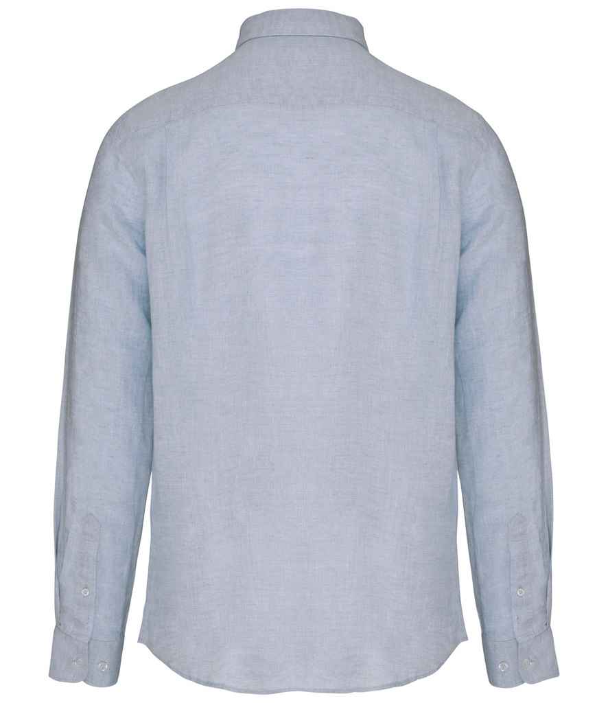 Spasso - Long Sleeve Linen Shirt - Pierre Francis