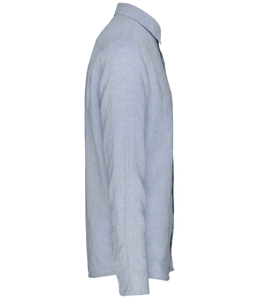 Spasso - Long Sleeve Linen Shirt - Pierre Francis