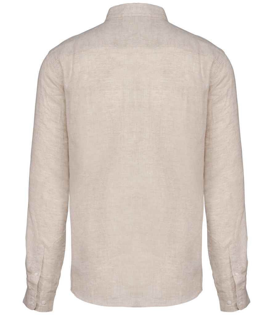 Spasso - Long Sleeve Linen Shirt - Pierre Francis