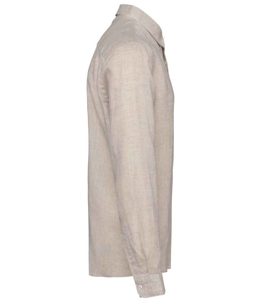 Spasso - Long Sleeve Linen Shirt - Pierre Francis