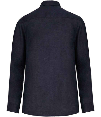 Spasso - Long Sleeve Linen Shirt - Pierre Francis