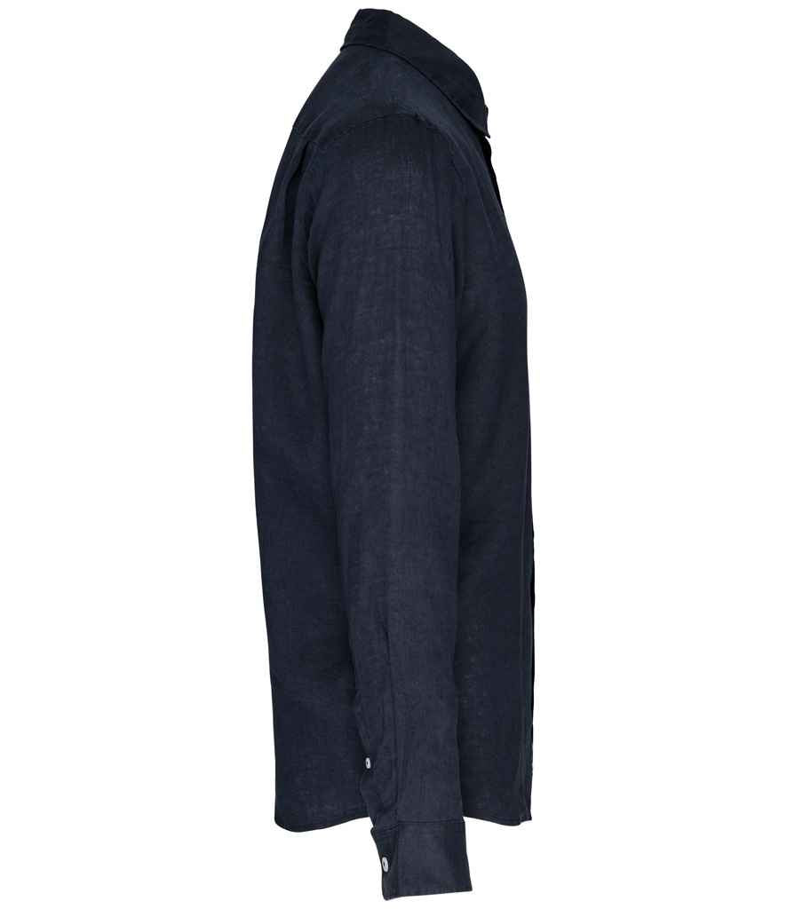 Spasso - Long Sleeve Linen Shirt - Pierre Francis