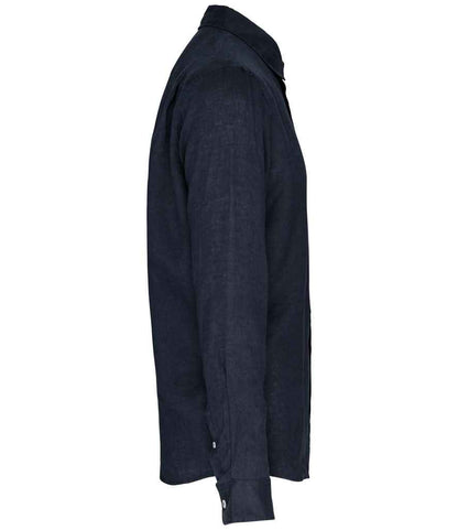 Spasso - Long Sleeve Linen Shirt - Pierre Francis