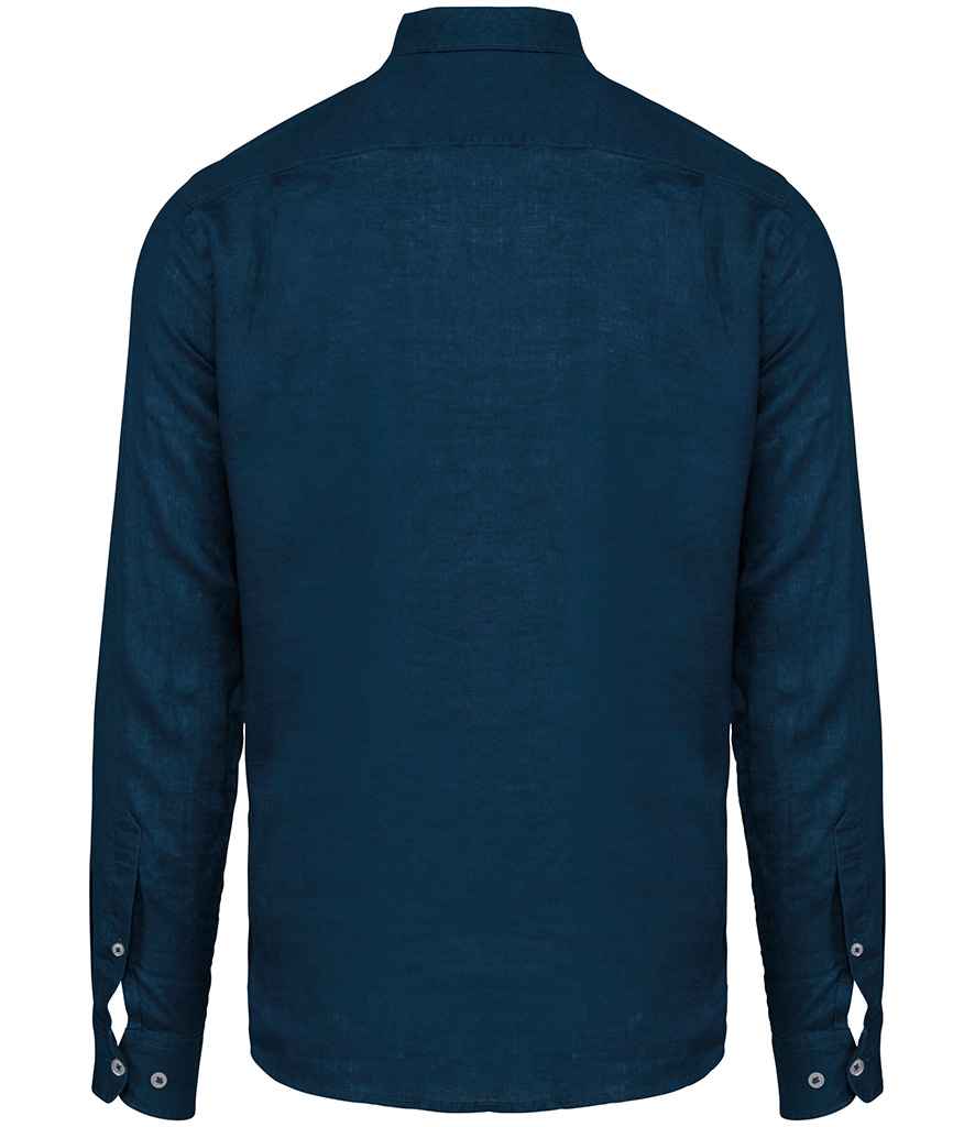 Spasso - Long Sleeve Linen Shirt - Pierre Francis