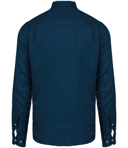 Spasso - Long Sleeve Linen Shirt - Pierre Francis